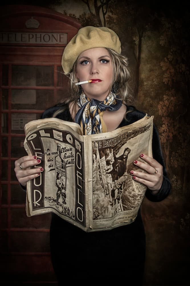 The Dutch Bonnie by Carola Kayen-Mouthaan — canvas wall art