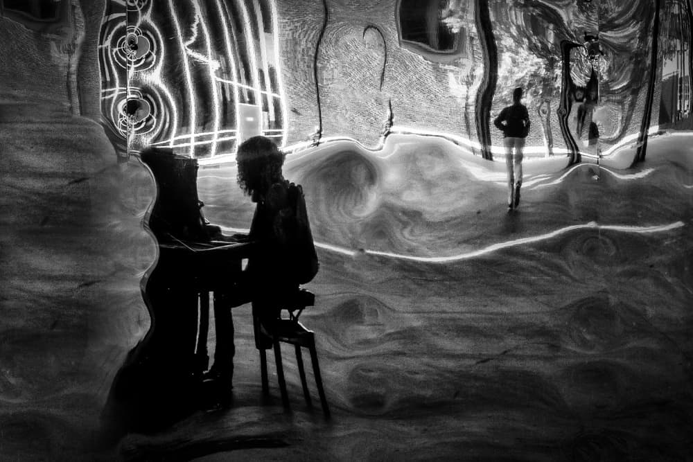 Immersive Dream Piano by Anita Martin AnnaPileaFotografie — canvas wall art