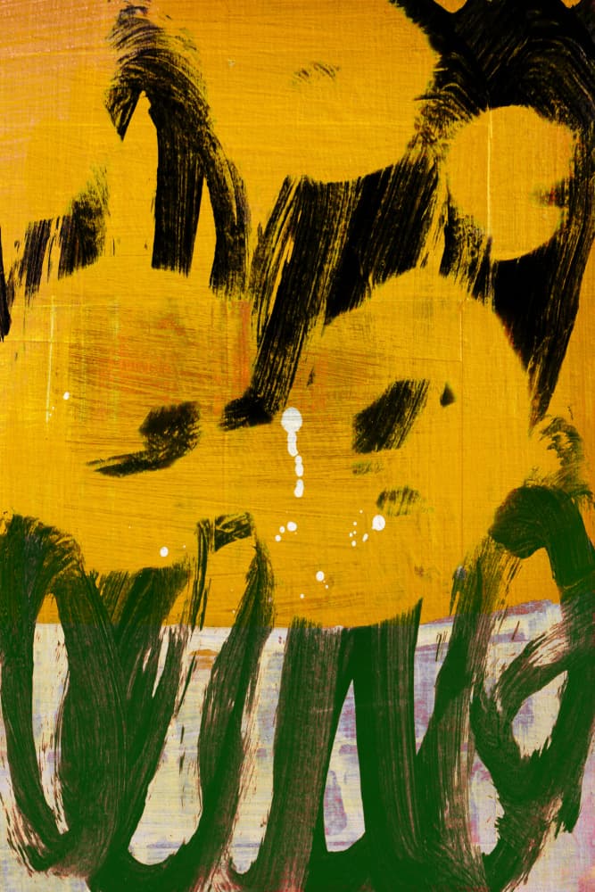 Vibrant Abstract Strokes by Diana Jahns — canvas wall art