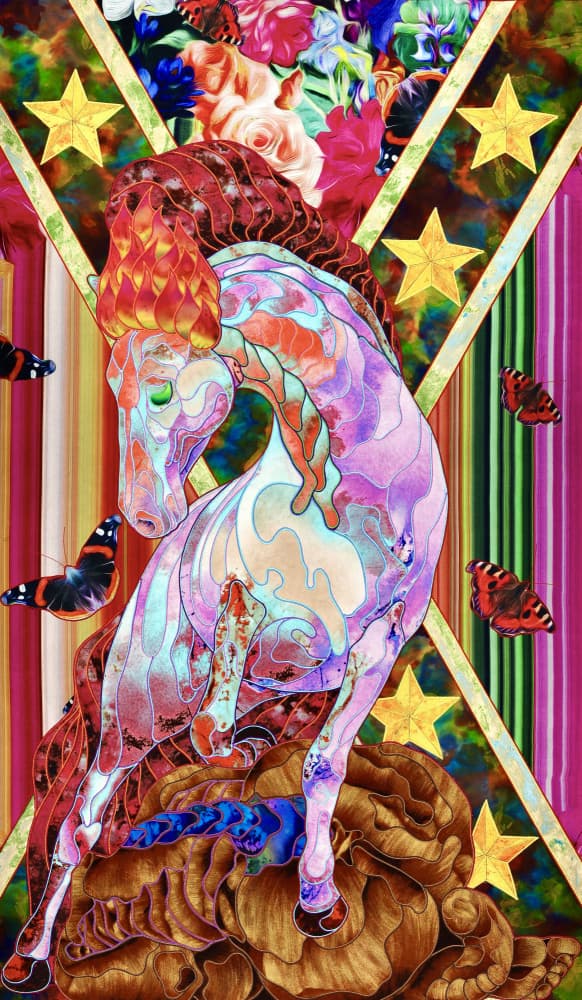 Vibrant Magic Horse