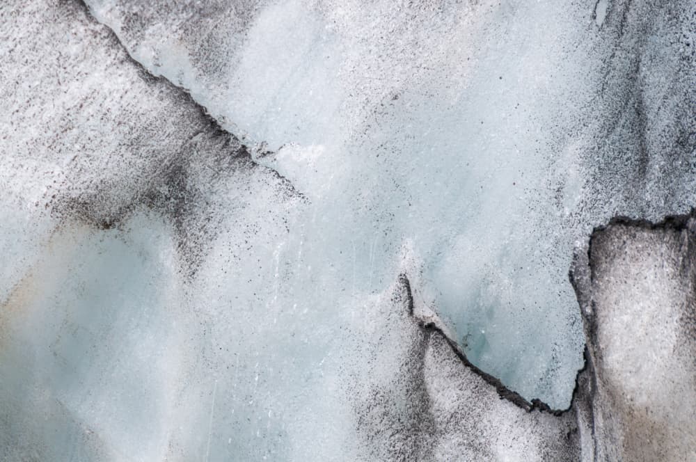 Frozen Glacier Cracks by Photolovers — canvas wall art