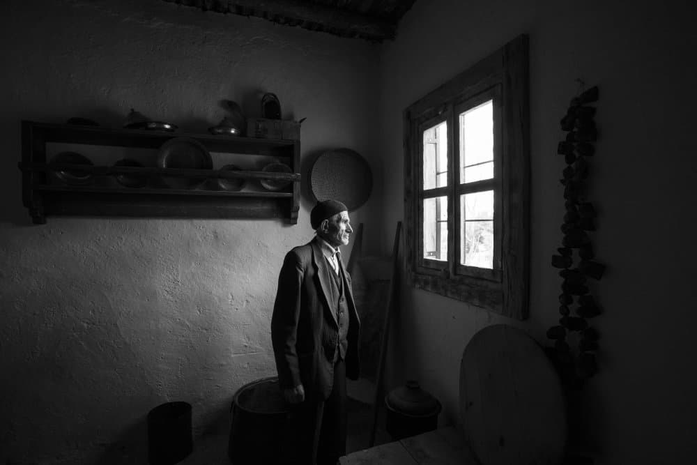 Man by Window Light by Nazim Tetik — canvas wall art