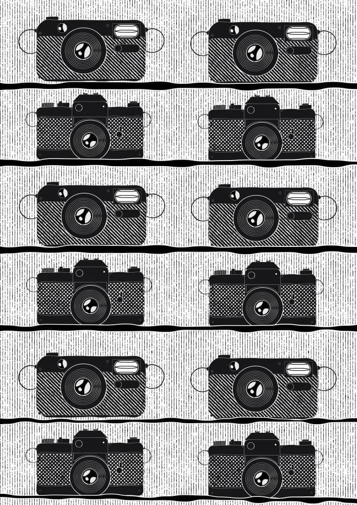 Vintage Camera Pattern