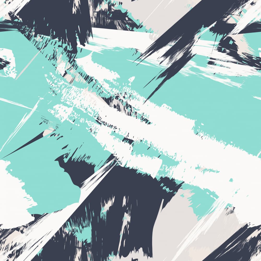 Dynamic Abstract Strokes by Marika Barsrsind — canvas wall art