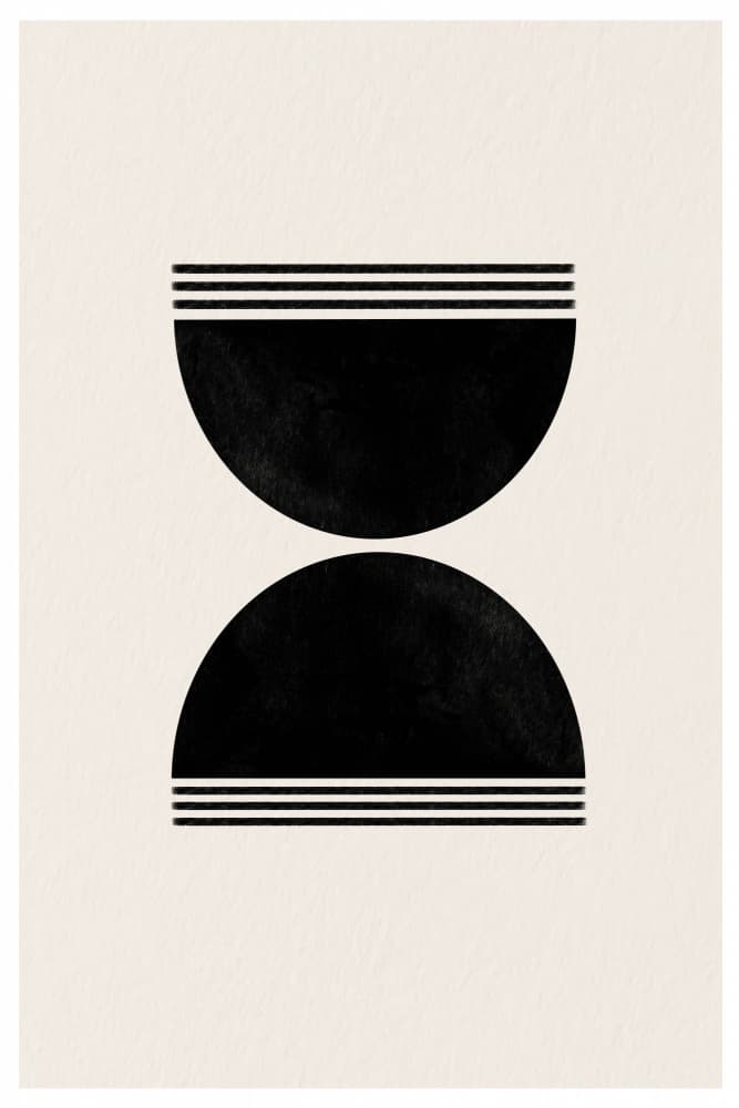 Symmetric Echoes by THE MIUUS STUDIO — canvas wall art