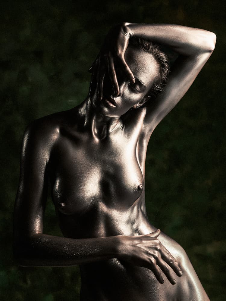 Bronze by AURIMAS VALEVICIUS — canvas wall art