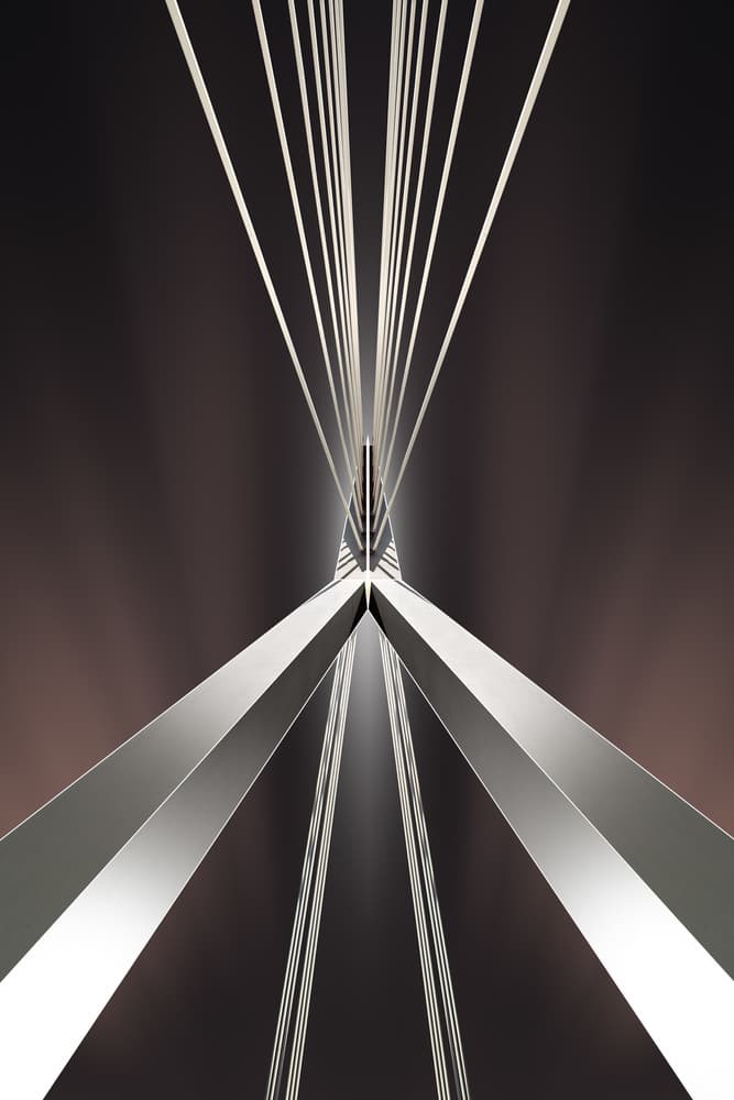 Abstract Architectural Symmetry by Juan López Ruiz — canvas wall art