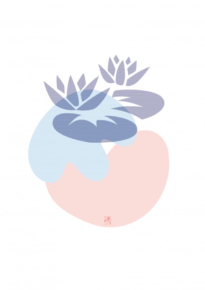 Tranquil Lotus Pond by Osvaldo Russo — canvas wall art