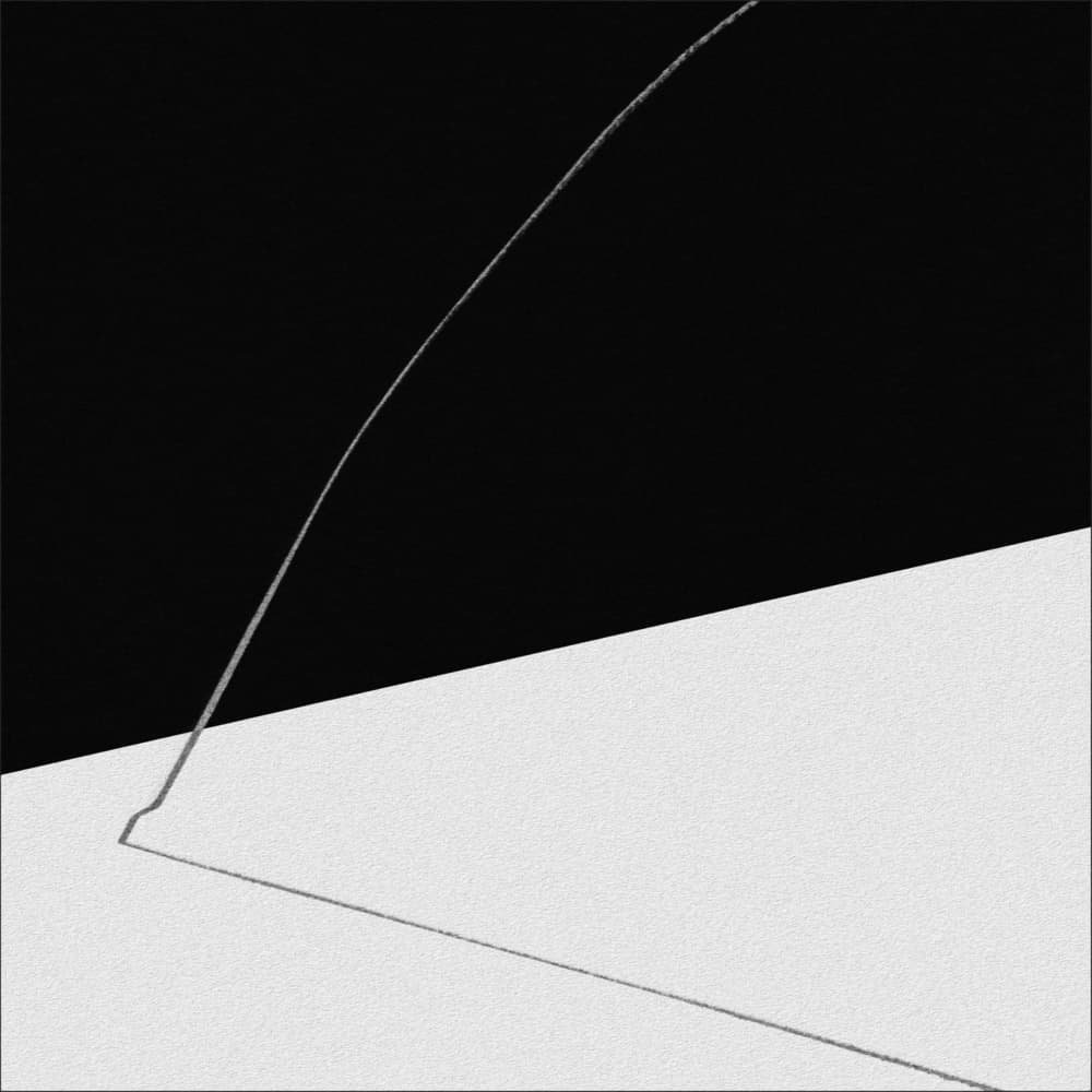 Minimalist Curve Shadow by Gilbert Claes — canvas wall art