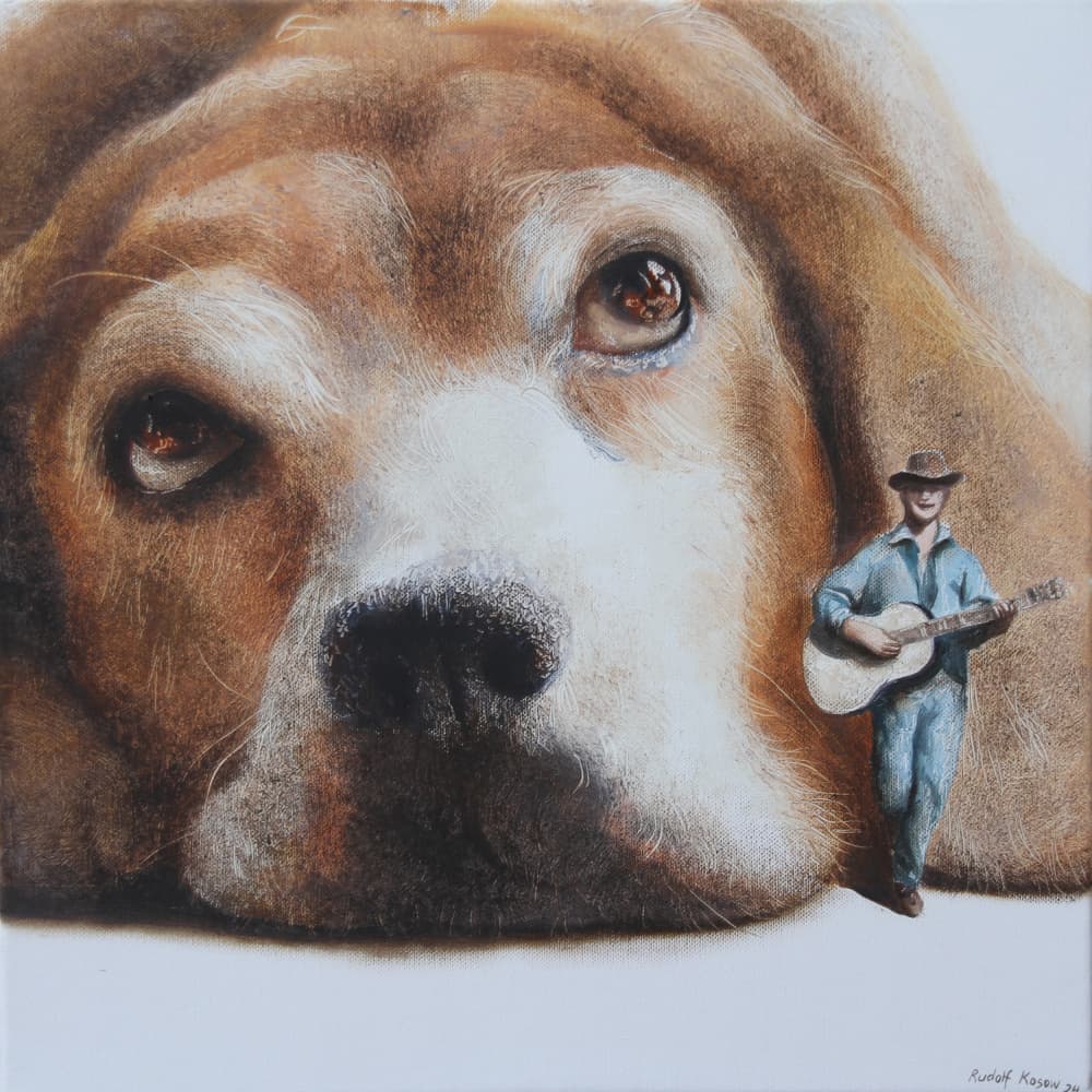 Vagabond by Rudolf Kosow — canvas wall art