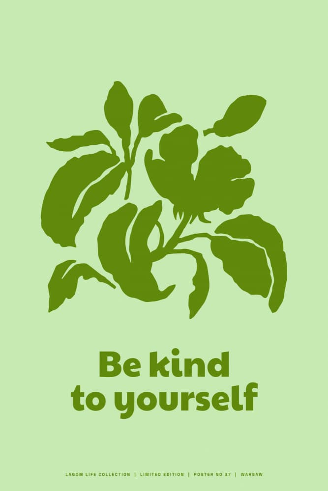 Bekindofyourself by Treechild — canvas wall art