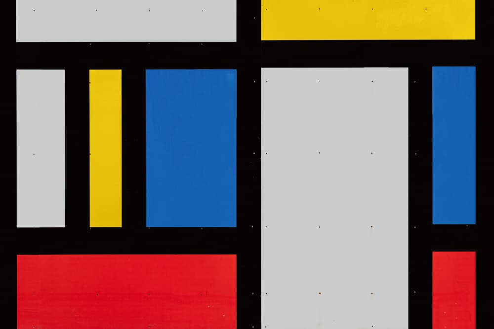 Abstract Geometric Shapes by Theo Luycx — canvas wall art