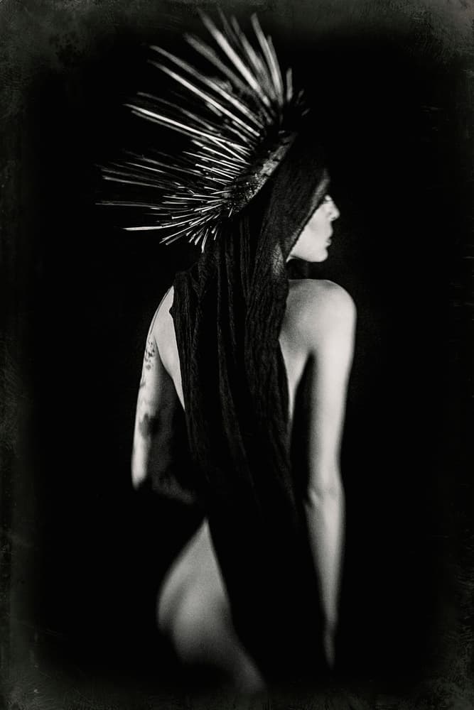 Mysterious Spiked Crown by Bogdan Bouşcă — canvas wall art