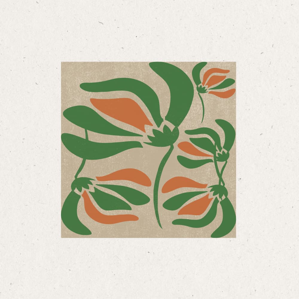 Floral Harmony by THE MIUUS STUDIO — canvas wall art