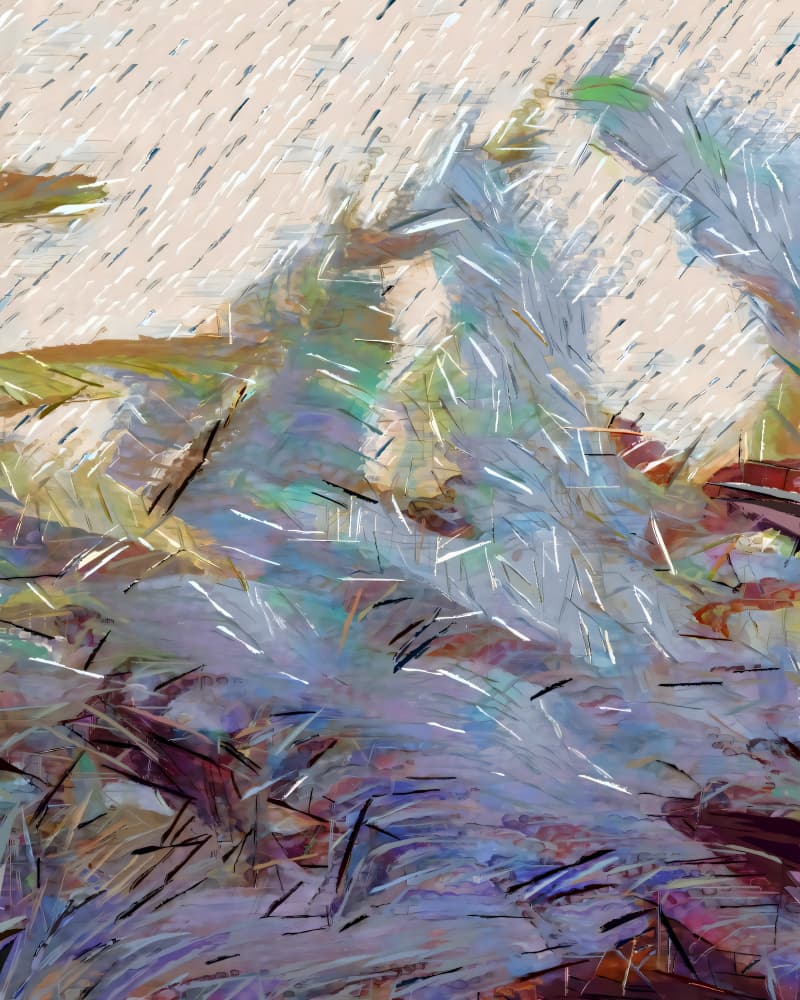 Textured Abstract Movement by Uma Gokhale — canvas wall art