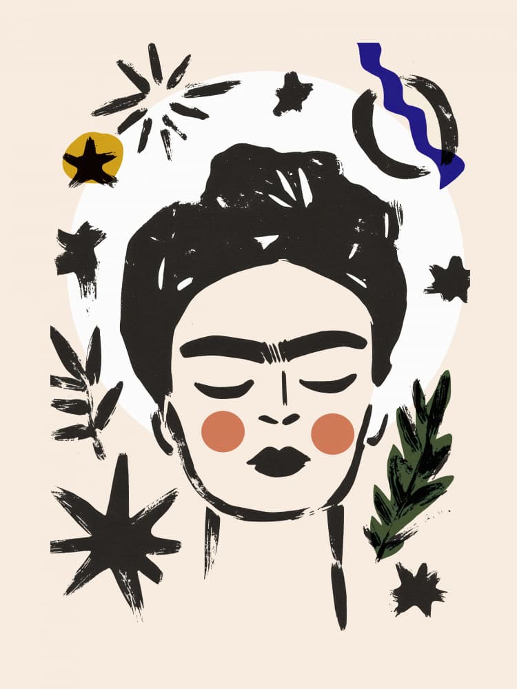 Dreamy Portrait by Treechild — canvas wall art