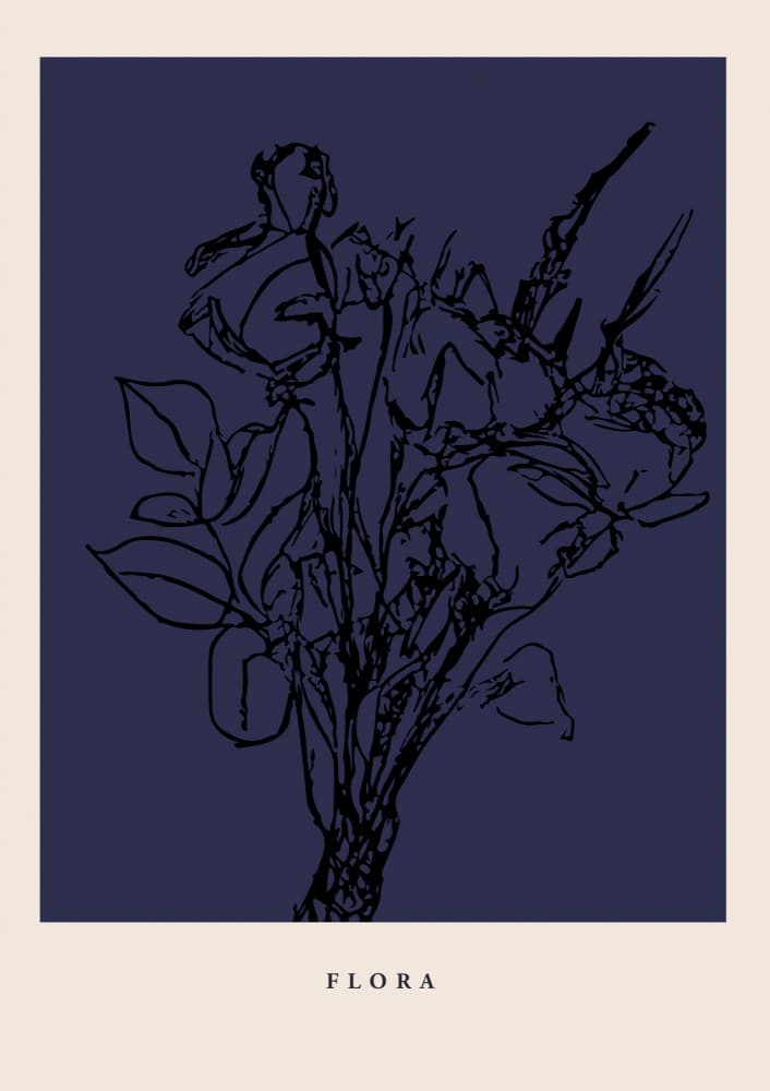 Botanicalineno02 by Treechild — canvas wall art