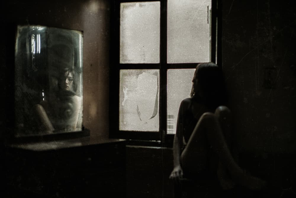 Dark Room Reflection by Thanakorn Chai Telan — canvas wall art