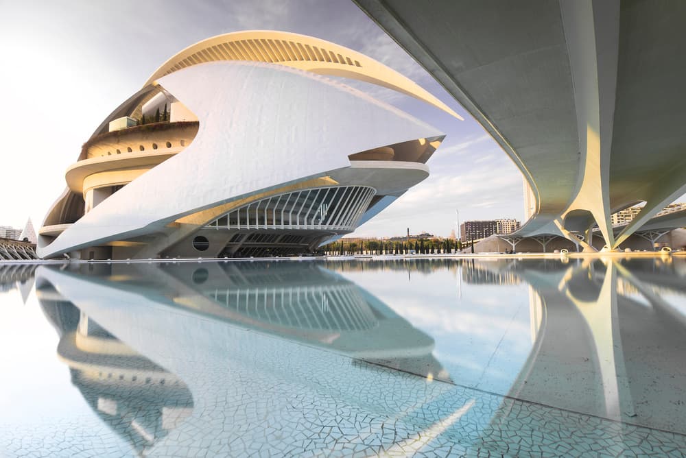 Valencia Architectural Vision by Andrei Ionut Dascalu — canvas wall art