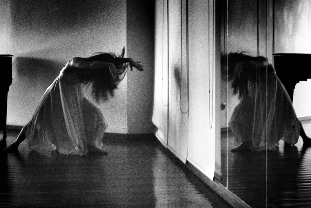 Emotional Mirror Dance by Paulo Medeiros — canvas wall art