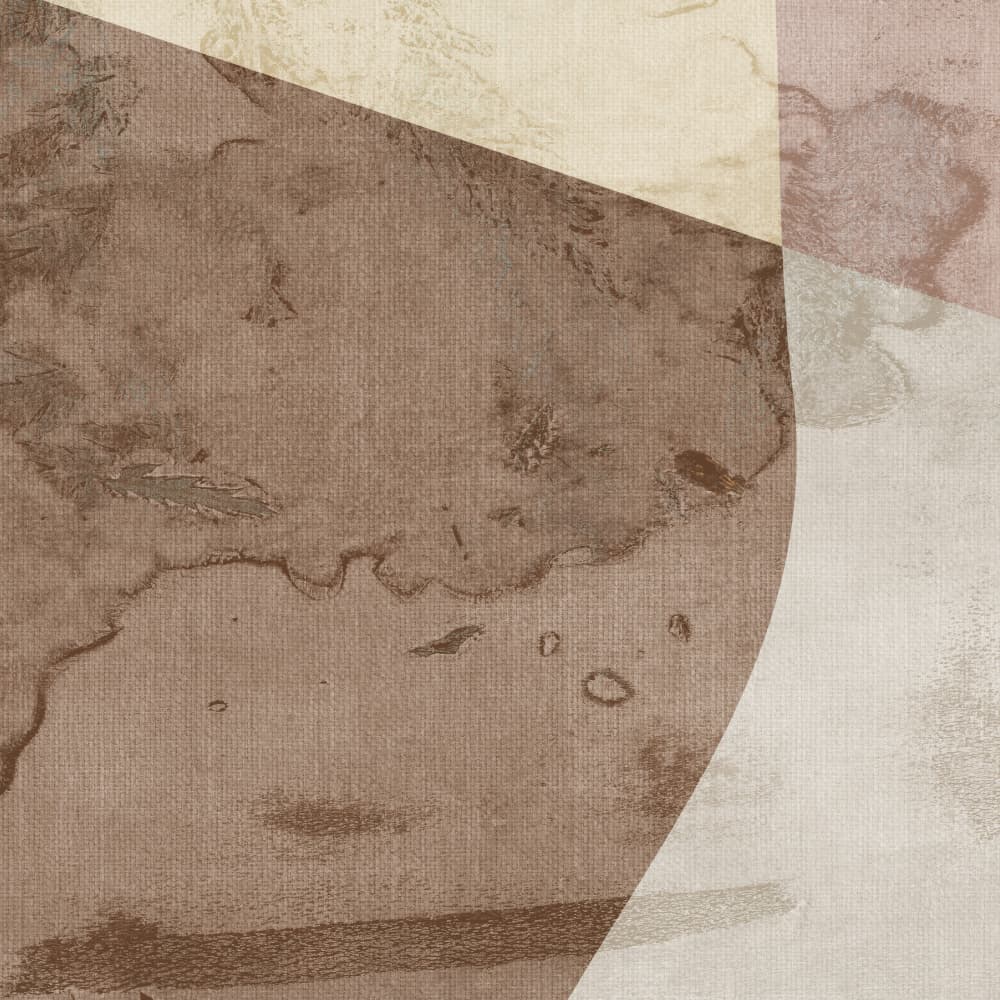 Warm Abstract Layers by Dina Dankers — canvas wall art