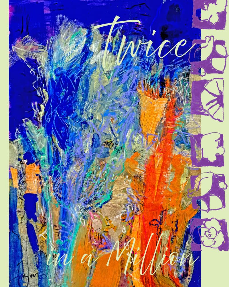 Dynamic Abstract Painting by Dorothy Fagan — canvas wall art