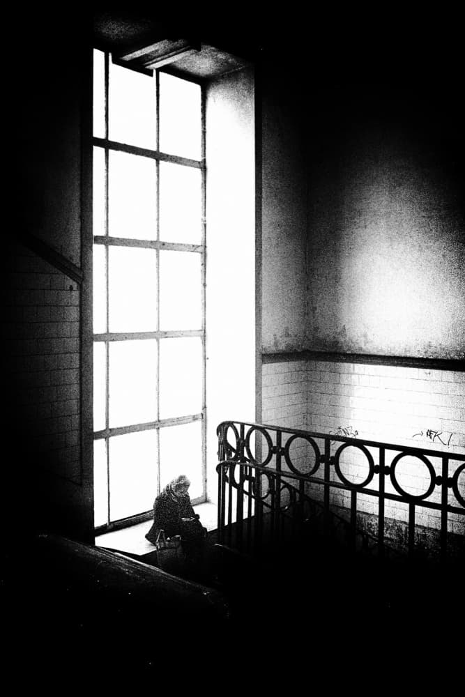 Woman In Window Light by Rui Correia — canvas wall art