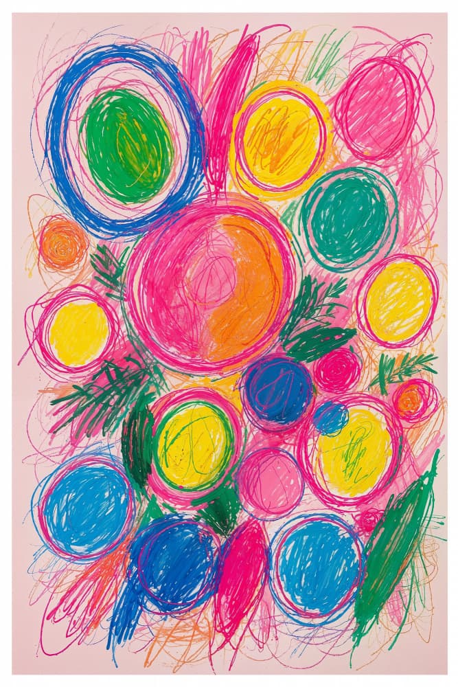 Vibrant Whirl by THE MIUUS STUDIO — canvas wall art