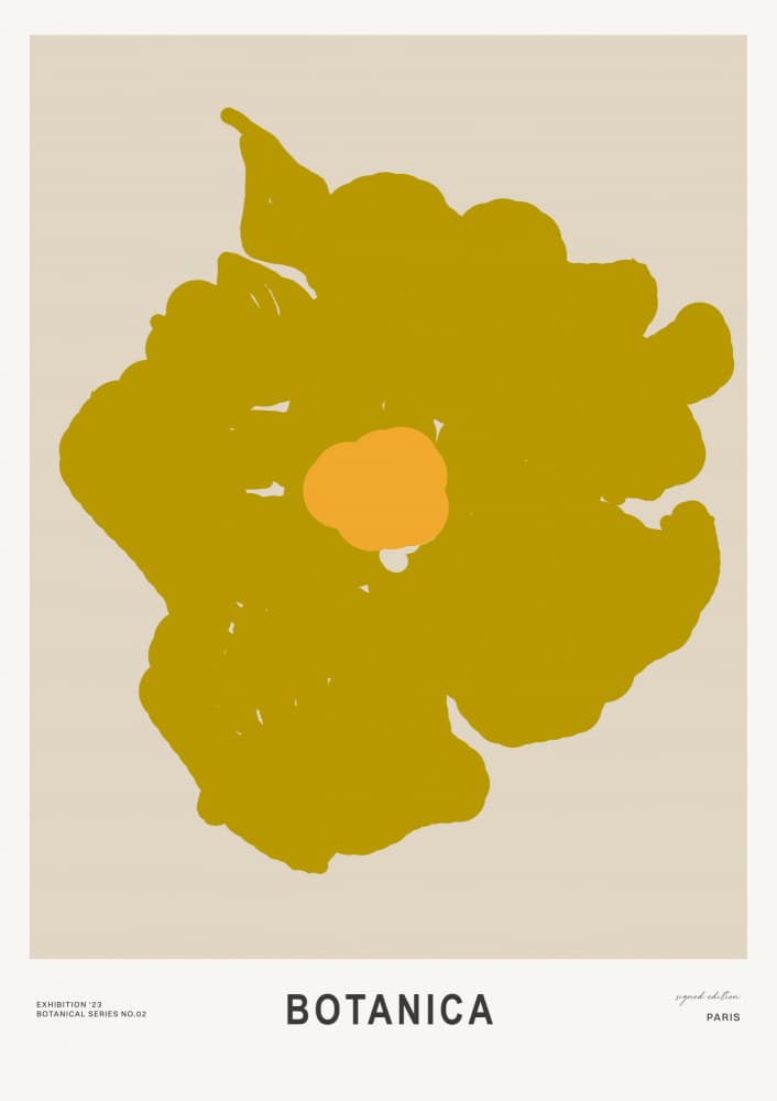 Botanica(flowerno02) by Treechild — canvas wall art