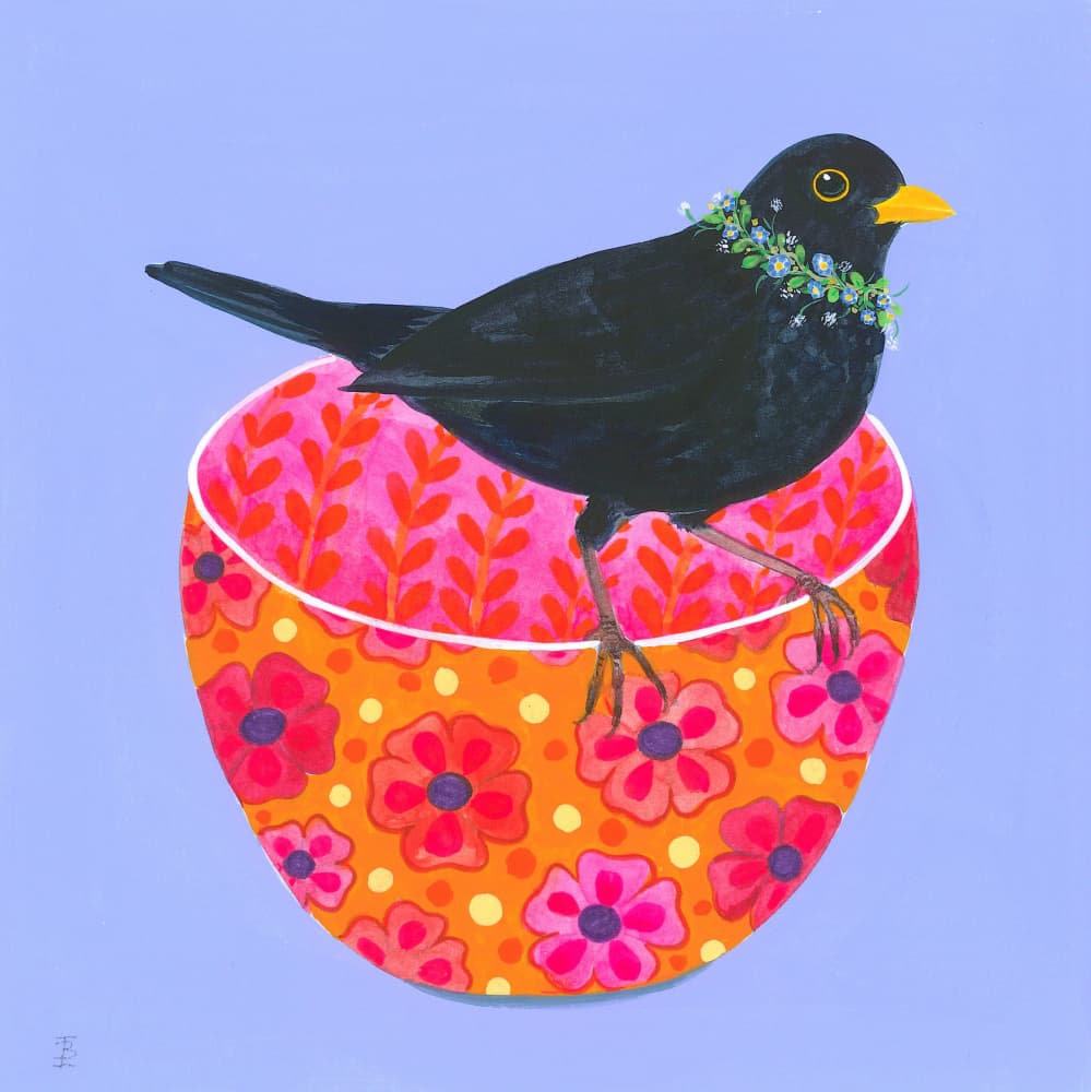 Floral Nest by Isabelle Brent — canvas wall art