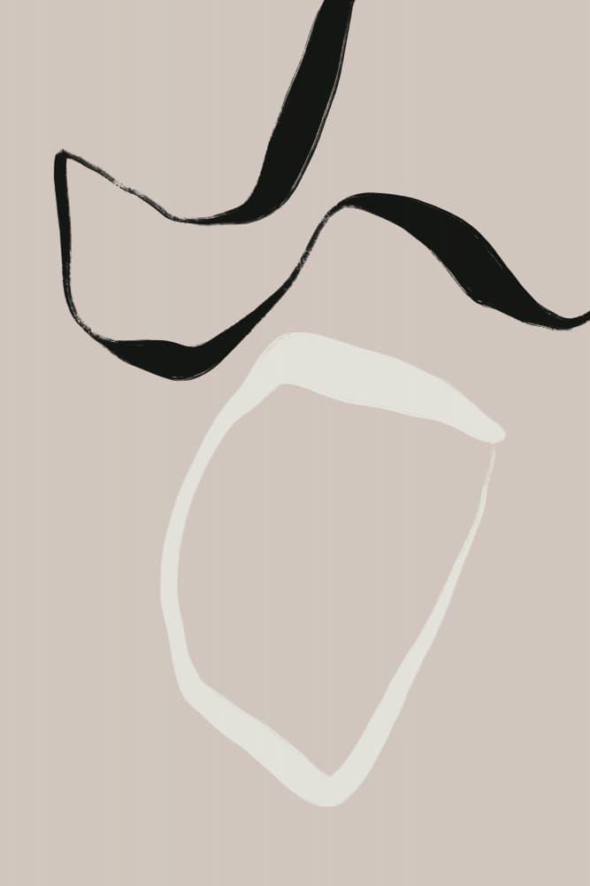 Floating Shapes by uplusmestudio — canvas wall art