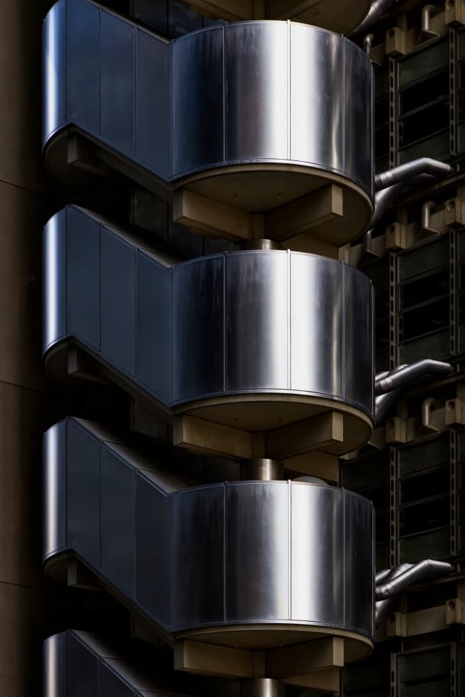 Sleek Urban Architecture by Steven Zhou — canvas wall art