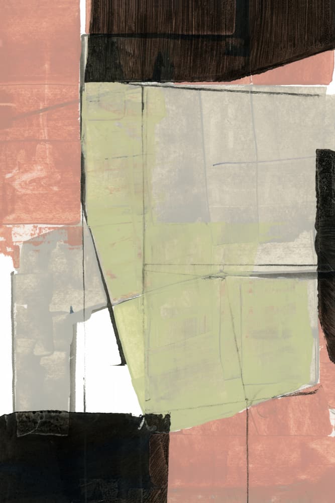 Abstract Earth Tones by cartissi — canvas wall art