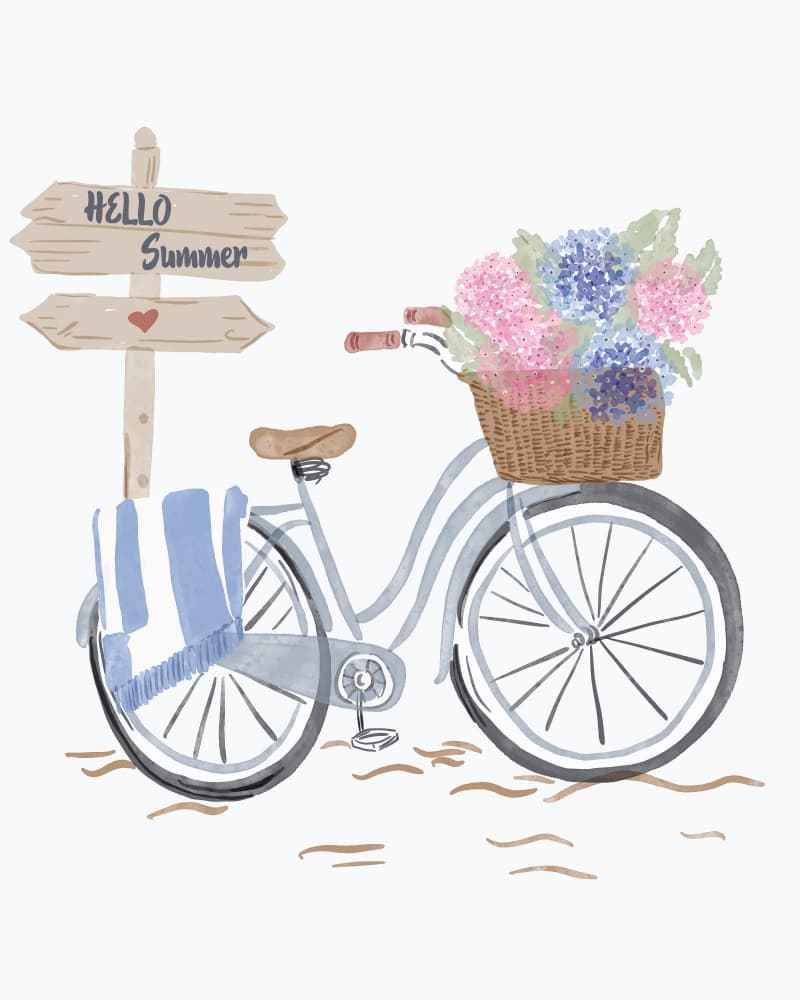 Hello Summer Bicycle