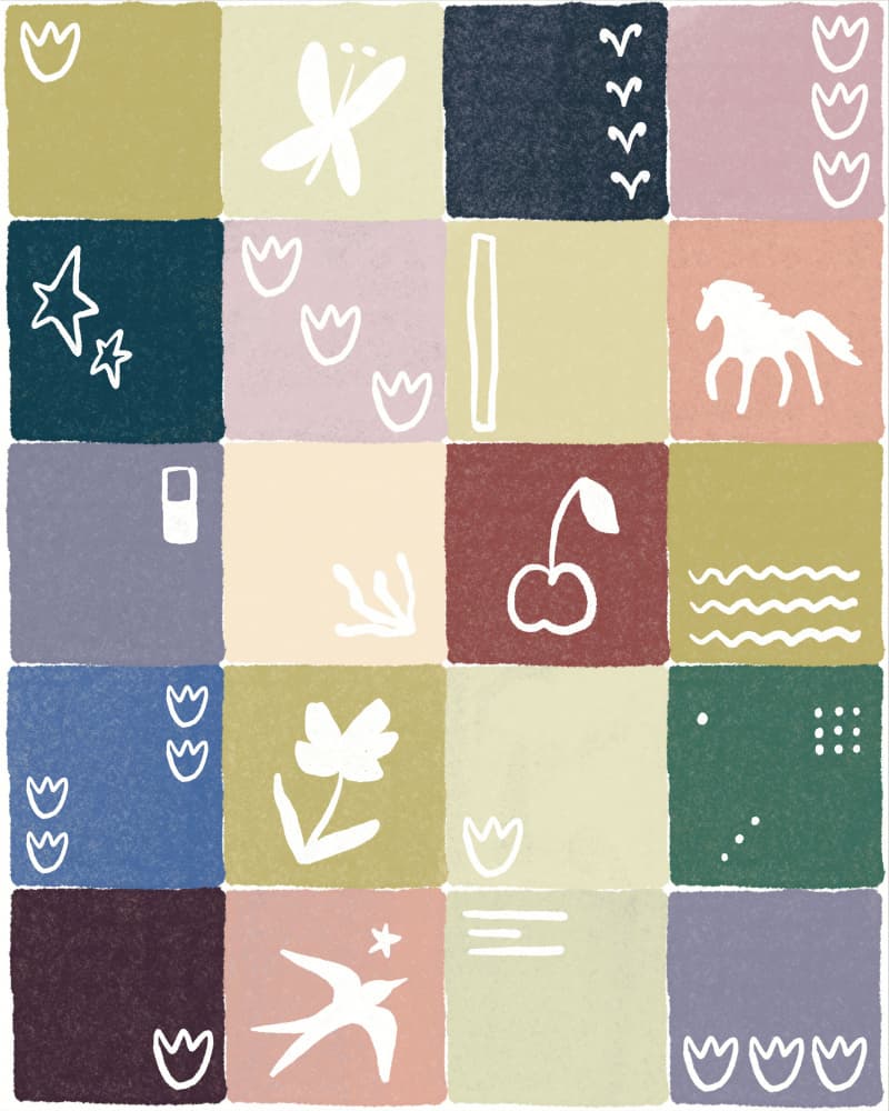 Nature's Colorful Quilt