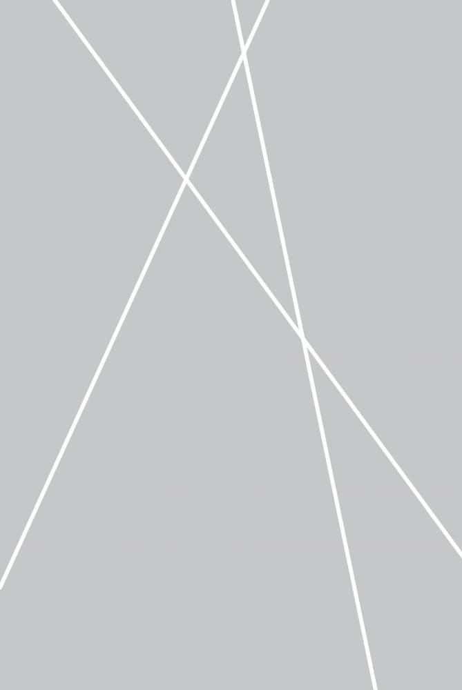 Intersecting White Lines by Oju Design — canvas wall art