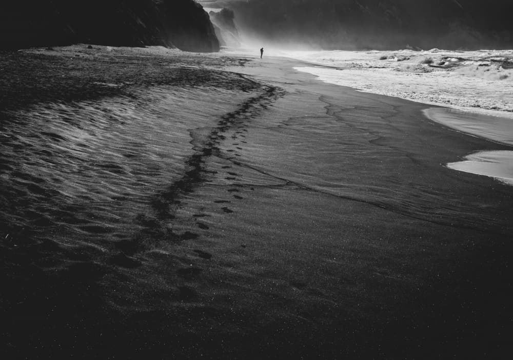 Dramatic Coastal Solitude by Paulo Jorge — canvas wall art