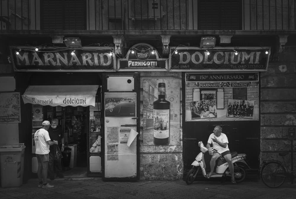 Italian Street Scene by Eugenio Pastor Benjumeda — canvas wall art