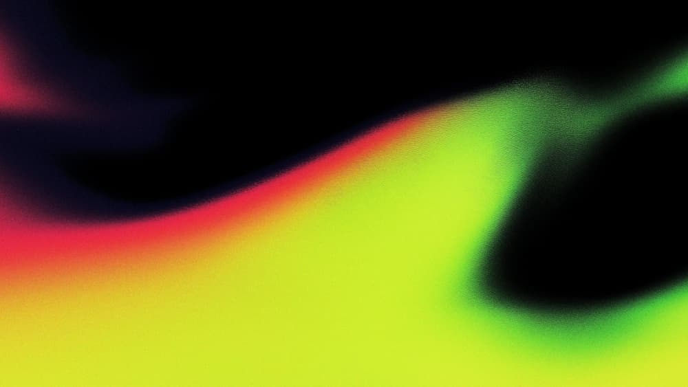 Vibrant Neon Gradient by Marika Barsrsind — canvas wall art