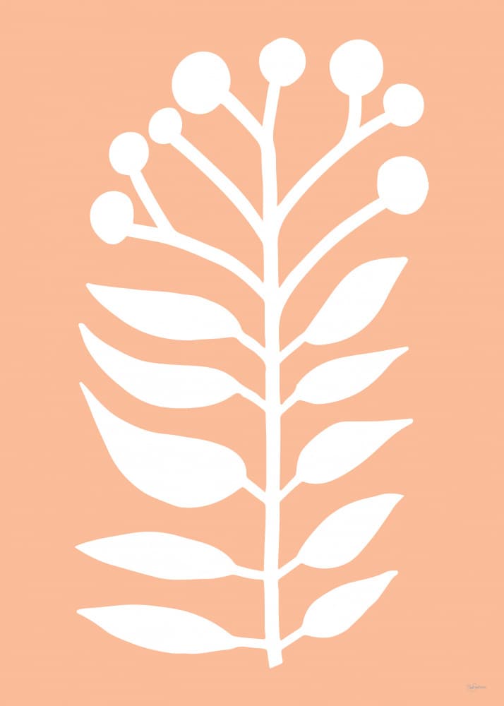 Minimalist Botanical Branch by Sue Skellern — canvas wall art