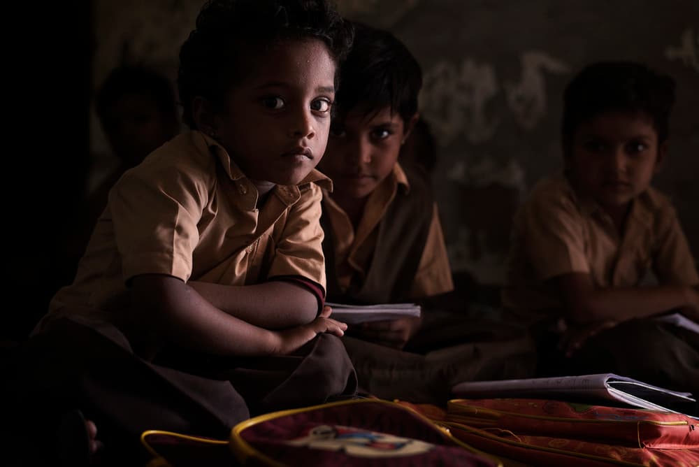 Young Students Focused by Vivek Kalla — canvas wall art