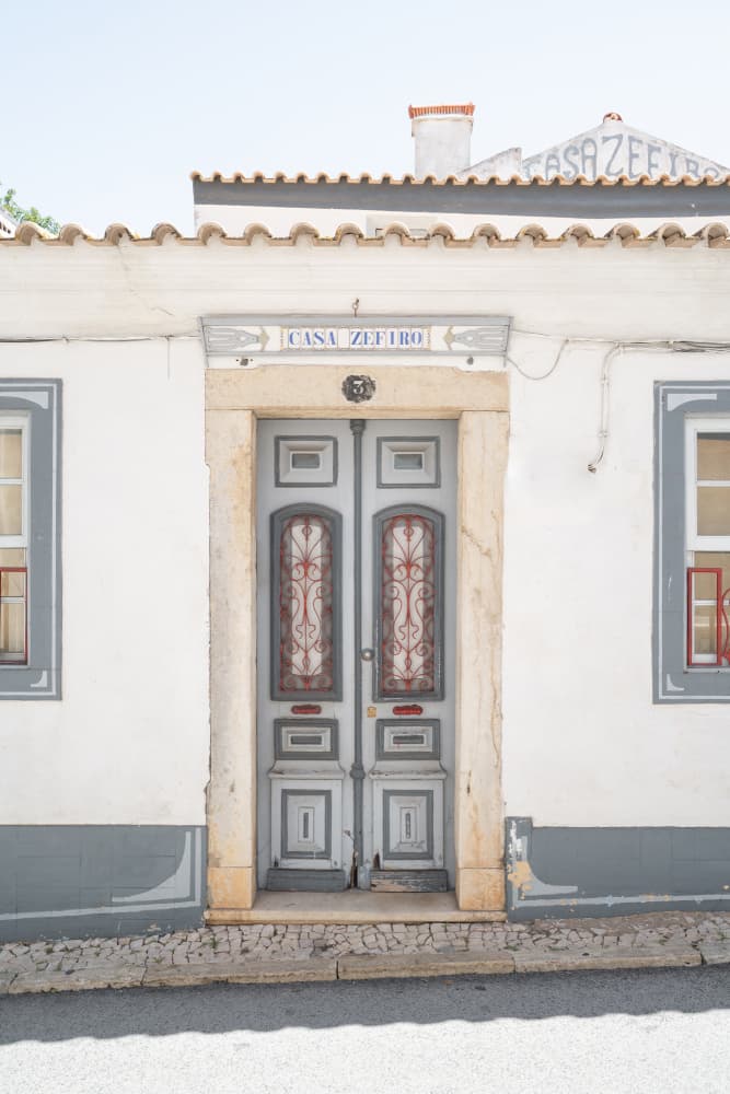 Traditional Portuguese Doorway by Henrike Schenk — canvas wall art