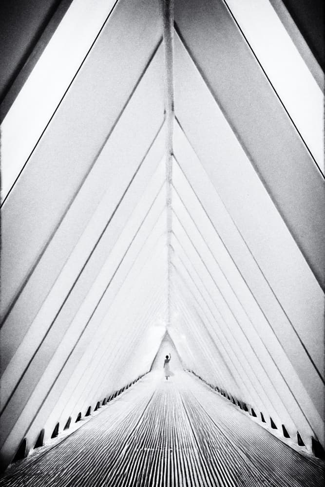 Solitary Walkway Perspective by Parole Kim — canvas wall art