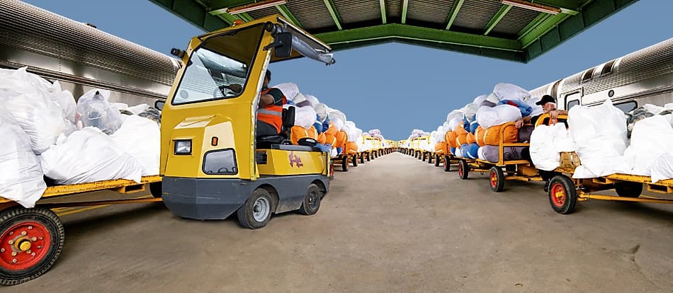 Industrial Warehouse Logistics by Wayne Pearson — canvas wall art