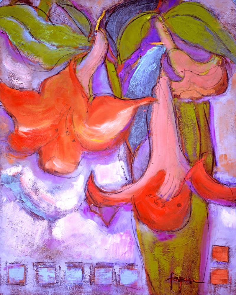 Winter Blossom by Dorothy Fagan — canvas wall art