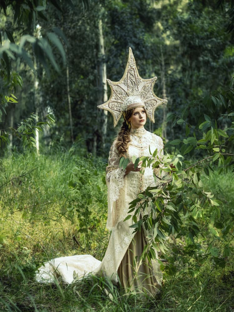Forest Queen by Svetlana Kirzh — canvas wall art