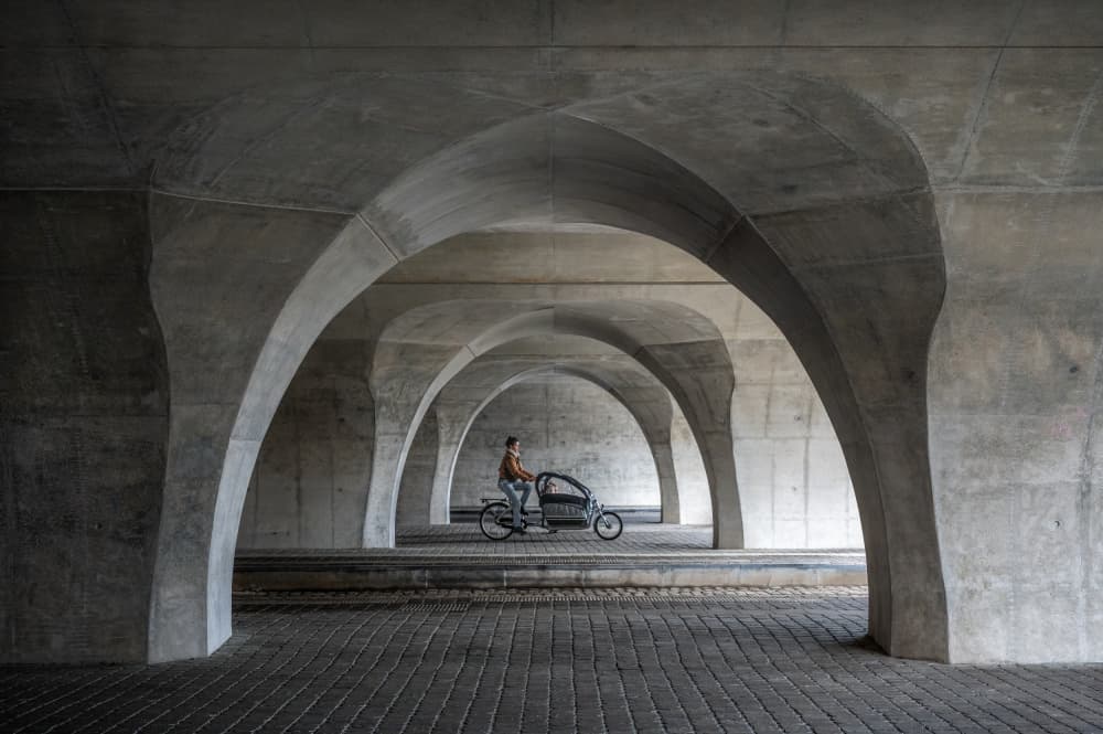 Urban Archway Journey by Marc van Oostrum — canvas wall art