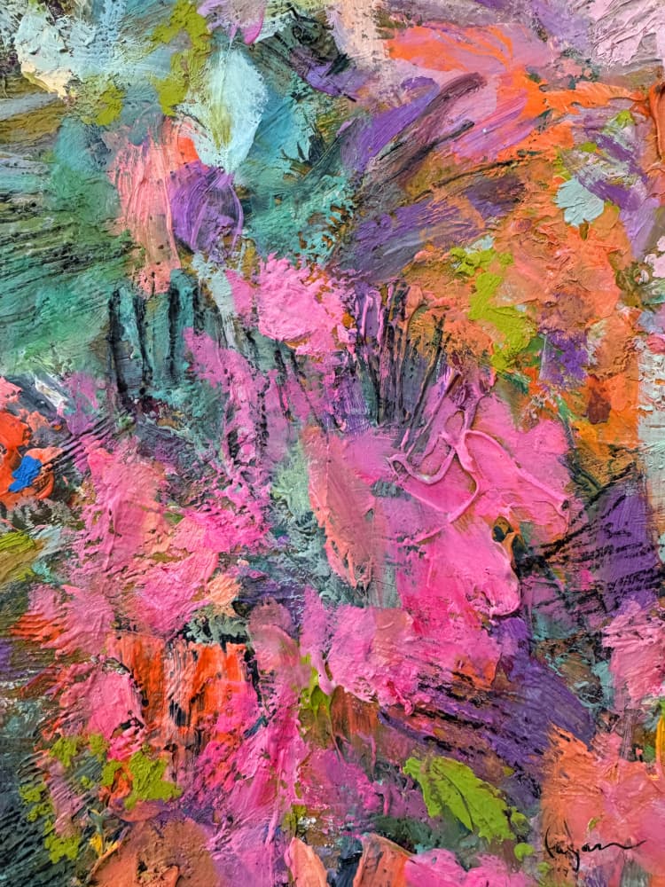 Vibrant Whirlwind by Dorothy Fagan — canvas wall art