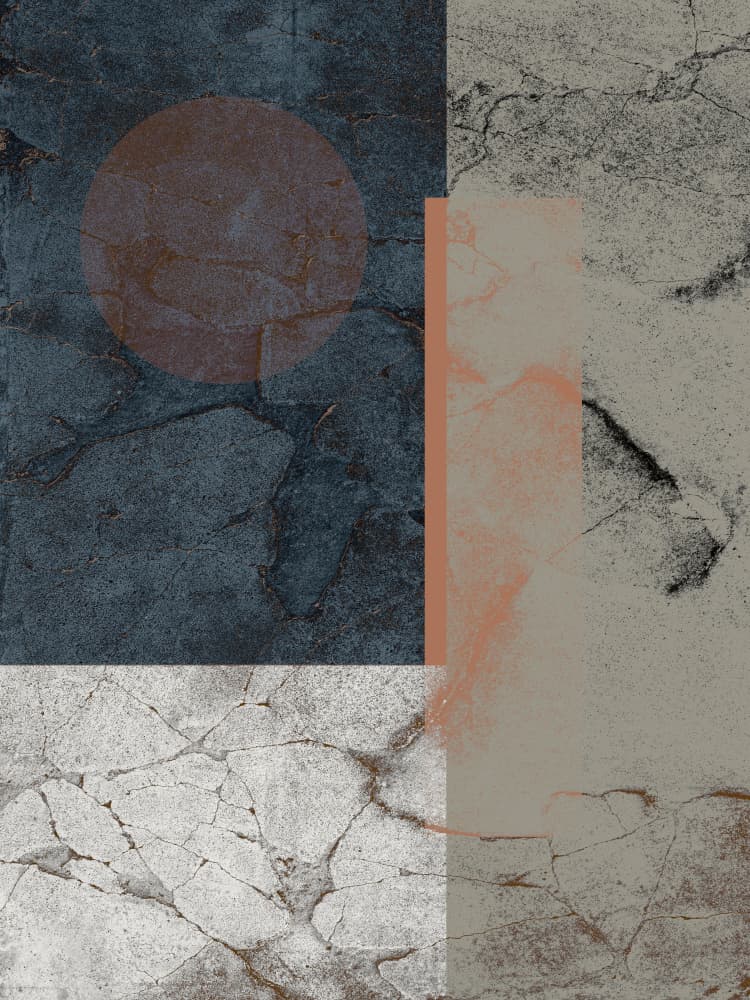 Muted Geometric Textures by Imaginative — canvas wall art