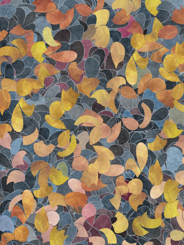 Golden Autumn Shapes